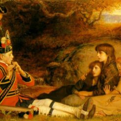 Dafen Village Inspired Reproduction of John Everett Millais' "The Piper" in Realistic Genre