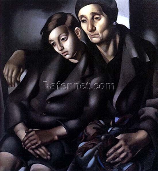 The Refugees” – Powerful Art Deco Portrait by Tamara de Lempicka (1937)