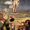 The Resurrection by Titian – Mannerist Religious Oil Painting Reproduction