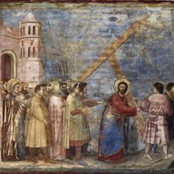 The Road to Calvary" by Giotto – Proto Renaissance Masterpiece from the Scrovegni Chapel