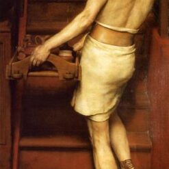 Customizable Oil Painting Inspired by Alma - Tadema's The Roman Potter - Handmade in Dafen Village