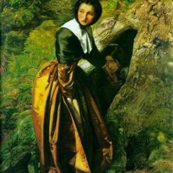 Dafen Village - Inspired Reproduction of John Everett Millais' "The Royalist" in Romantic Genre