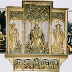 Exquisite Hand-Painted Oil Painting Inspired by Grünewald's Second Altar View - Dafen Village's Artistic Marvel