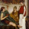 Customizable Oil Painting on Canvas INSPIRED BY Alma-Tadema's "The Soldier of Marathon" - Handmade in Dafen Village