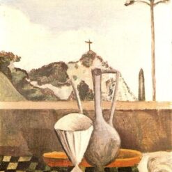 1912 Andre Derain 'The Still life in front of cross on top of the mountain' in the Style of Expressionism - Handmade Oil Painting from Dafen Village for Discerning Art Collectors