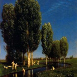 Symbolic Wall Art INSPIRED BY Böcklin’s The Summer's Day, 1881 Creation