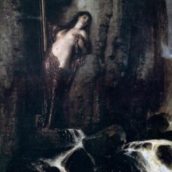 Symbolic Wall Decor INSPIRED BY Böcklin’s The Surf, 1883 Creation