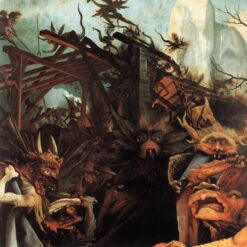 Customizable Oil Painting Detail Inspired by Matthias Grünewald's 'The Temptation of St. Anthony' - Dafen Village's Special Offer
