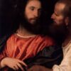 Classic Religious Art – The Tribute Money Inspired by Titian – Custom Oil Painting for Home and Office