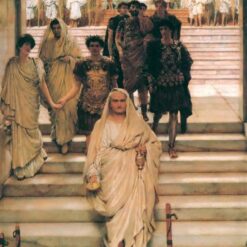 Customizable Oil Painting Inspired by Alma - Tadema's The Triumph of Titus - Handmade in Dafen Village