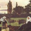 Exquisite Hand - Painted Replica of John Everett Millais' "The Vale Of Rest" (1858 - 1859) - High - Quality Realist Genre Oil Painting from Dafen Village Studios for Art Aficionados Searching for Timeless Masterpieces on Google