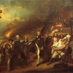 Authentic Dafen Village Reproduction: The Victory of Lord Duncan INSPIRED BY Copley’s 1789 - 1799 Romantic Battlepiece