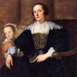 Munich Gallery - Style Reproduction: The Wife and Daughter of Colyn de Nole INSPIRED BY Anthony van Dyck