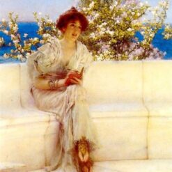 High - Quality Reproduction of Alma - Tadema's The Year's at the Spring. All's Right with the World Oil Portrait - Exclusive from Dafen Village Artisans