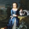 Authentic Dafen Village Reproduction: Thomas Aston Coffin INSPIRED BY Copley’s 1758 Neoclassical Portrait