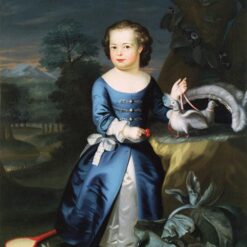 Authentic Dafen Village Reproduction: Thomas Aston Coffin INSPIRED BY Copley’s 1758 Neoclassical Portrait
