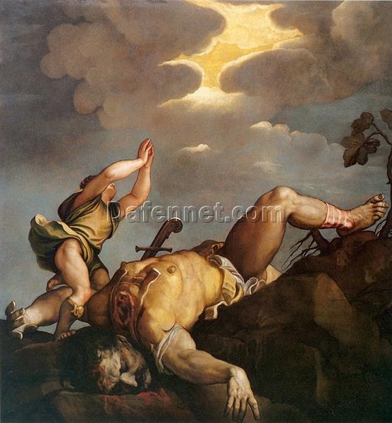 David and Goliath – Titian’s Late Renaissance Religious Masterpiece (1542-1544)