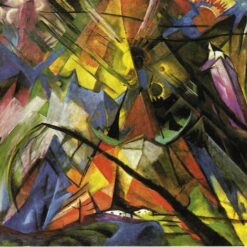 Cubist 'Tyrol' Inspired Oil Painting Replica - Hand-painted by Dafen Village's Masterful Artists for Stunning Landscape Art Displays
