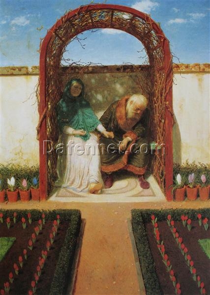Museum – Quality Hand – Painted Wall Art INSPIRED BY Böcklin’s Under the Arbor