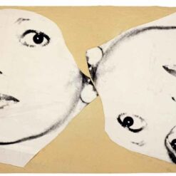 Customizable Andy Warhol Style 'Untitled' 1980 Pop Art Figurative Print - Make It Your Own