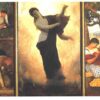 Symbolist Mythological Oil INSPIRED BY Böcklin’s Venus Genitrix, 1895 Masterpiece