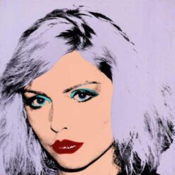 Authentic Andy Warhol 'Debbie Harry' 1980 Pop Art Portrait Screenprint - A Cultural Icon Captured