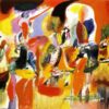 Authentic Arshile Gorky 1944 'Water of the Flowery Mill' Abstract Expressionism Masterpiece - A Timeless Ode to Nature and Emotion