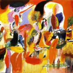 Authentic Arshile Gorky 1944 'Water of the Flowery Mill' Abstract Expressionism Masterpiece - A Timeless Ode to Nature and Emotion