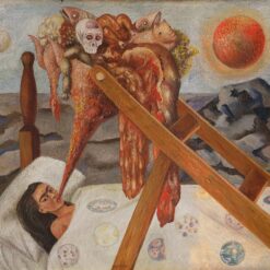 Inspired by Frida Kahlo – Without Hope | Hand-Painted Oil Painting | Surrealist & Symbolic Art | DaFen Village Studio