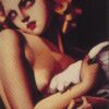 woman with dove 1931