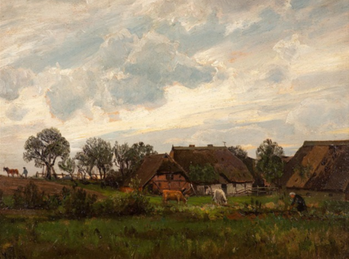 High – Quality Reproduction of Walter Moras’ ‘Althagen’ – Dafen Village Studio’s Offer for Art Enthusiasts
