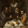Breakfast (Desayuno) by Diego Velázquez – c.1618 Baroque Genre Oil Painting Replica on Canvas