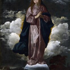 Buy Velázquez’s The Immaculate Conception – Baroque Religious Oil Painting for Sacred or Traditional Interiors