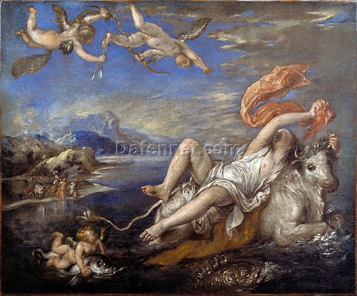 Titian’s Abduction of Europa – Mythological Painting, c.1559-1562