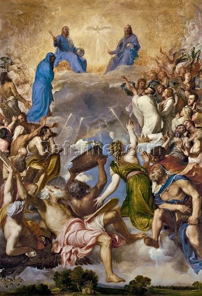 Titian’s The Trinity in Glory – Mannerist Religious Painting from the Late Renaissance