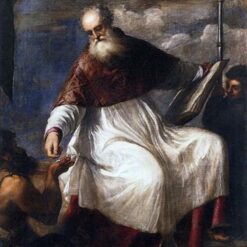 Titian’s St. John the Almsgiver – 1549-1550 Renaissance Religious Painting