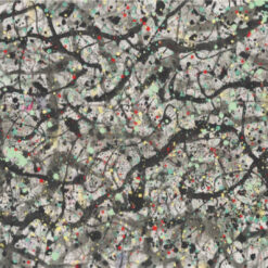 Wild Vines and Bright Pearls by Wu Guanzhong - Custom Oil Painting for Hotel Lobby and Commercial Spaces