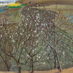 Wu Guanzhong’s Peach Blossom – Traditional Chinese Art in Modern Oil Painting