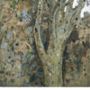 Wu Guanzhong’s "Bamboo Grove" - Custom Oil Painting for Home or Hotel Décor