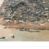 Yangtze River Mountain City” – Wu Guanzhong Inspired Chinese Landscape Oil Painting on Canvas