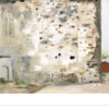 Old Wall” – Wu Guanzhong Oil Painting, Hand-Painted Traditional Chinese Art for Interior Spaces, Large Canvas Art for Hotels and Homes