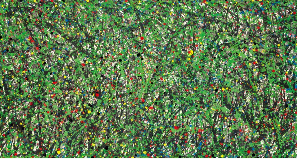 Spring News” – Wu Guanzhong, Custom Oil Painting for Luxury Home & Hotel Interior Design