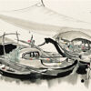FireShot Capture 609 WU GUANZHONG 1919 2010 吳冠中 漁船 設色紙本 鏡框 Christies www.christies.com 1