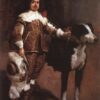 A Buffoon (Incorrectly Called Antonio The Englishman) – Velazquez 1640 Baroque Oil Painting Reproduction