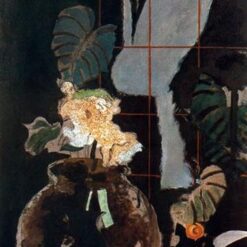 Cubist Landscape Oil Painting - Inspired by Georges Braque, 1952