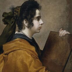 A Sibyl by Diego Velázquez – 1630 Baroque Mythological Oil Painting Replica on Canvas