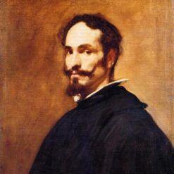 Velázquez’s A Spanish Gentleman – José Nieto Portrait Oil Painting Replica from the Baroque Era
