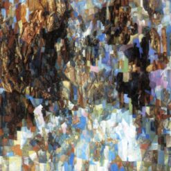 Custom Oil Reproduction of Pavel Filonov’s A White Picture | 1919 Abstract Painting in Analytical Realism