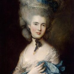Thomas Gainsborough’s A Woman in Blue – A Rococo Masterpiece