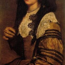 A Young Lady by Velázquez – Baroque Portrait Oil Reproduction for Art Collectors